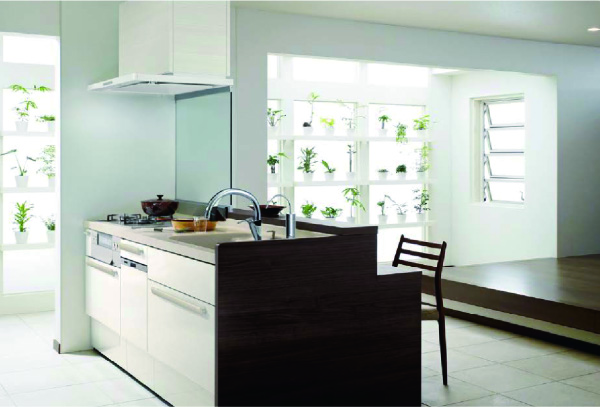 LIXIL リシェル 2550 I型 基本プラン グループ１ セラミックワークトップ 食洗機 よごれんフード CLS ガラストップコンロ・両面無水焼き オールインワン浄水栓